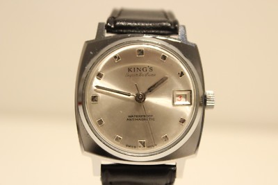 VINTAGE NICE CLASSIC 35mm MEN'S SWISS MECHANICAL WATCH 