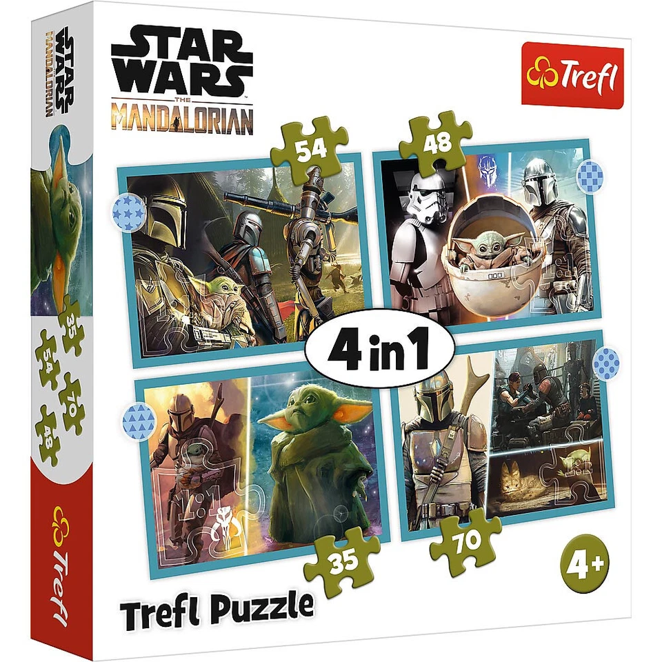 Trefl | Puzzle 207 Teile - 4 in 1 Puzzle - Star Wars - Bild 1 von 1