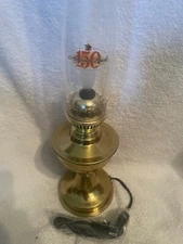Anheuser Busch A&Eagle 150th Anniversary Electric Hurricane Lamp