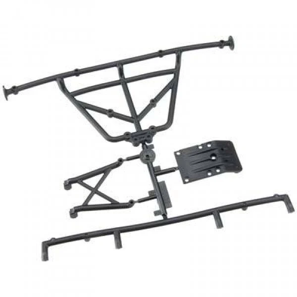 Team Durango TD320141 Rear Bumper Set DESC410R Rare RC Parts - Image 2 of 4