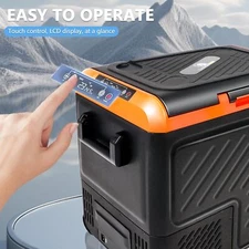 12 Volt Refrigerator, 61 Quart(58L) Super Large Single Zone Car Refrigerator