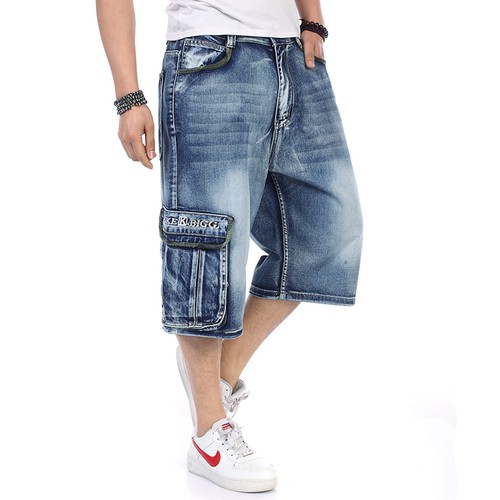 Men's Jeans Shorts Cargo Shorts Denim 