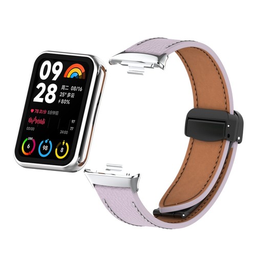For Redmi Watch 4 / Xiaomi Mi Band 8 Pro Metal Silicone Leather Nylon Band Strap - Picture 69 of 452