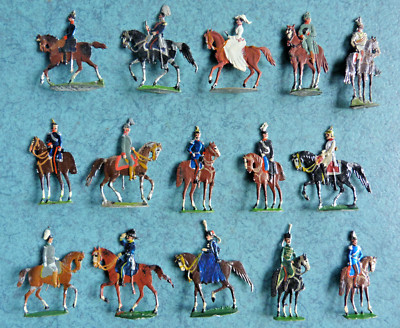 Plats d'étain - Flat tin - Zinnfiguren : 15 cavaliers bavarois 1870 Plats d'étain - Flat tin - Zinnfiguren : 15 cavaliers bavarois 1870