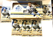 2006-07 Upper Deck SP Authentic Hockey Hobby packs lot of 5 with box!