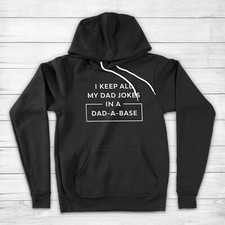 Dad A Base Dad Joke Funny Humor Daddy Father's Day Gift for Dad Hoodie Sweater