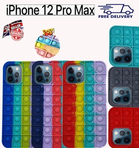 Case Cover Fidget Push Pop Bubble Phone Cover For Iphone 12 Pro Max Uk Stock Ebay