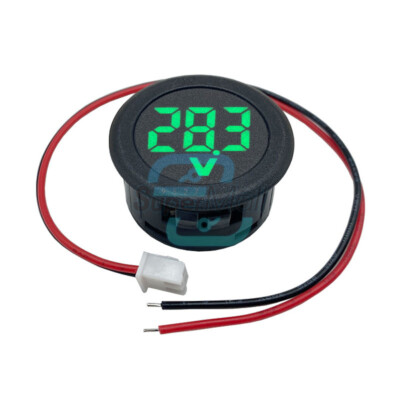 LED Digital Voltmeter DC 4-100V Anti-reverse Reverse Connection Protection Meter