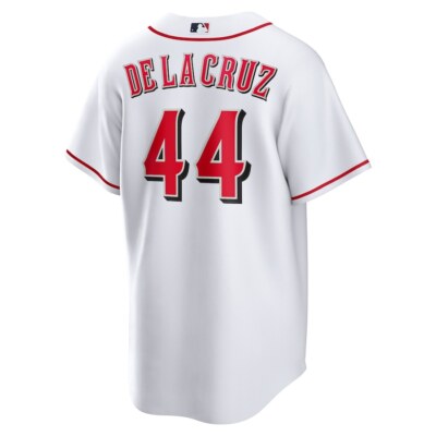 Cincinnati Reds Elly De La Cruz #44 Nike White 2025 Official MLB