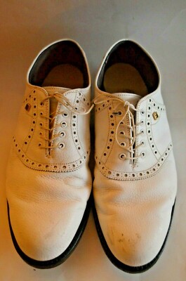 Vintage Footjoy Golf Shoes (#59519) W/Metal Spikes