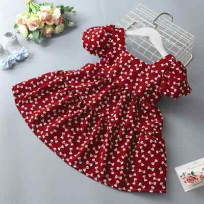 Toddler Dresses Baby Girl Clothes Cute Flowers Print Princess Dress Girls Casual | eBay Toddler Dresses Baby Girl Clothes Cute Flowers Print Princess Dress Girls Casual | eBay