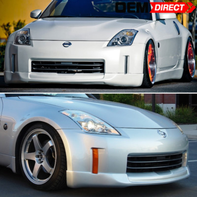 Fit For 2006-2008 Nissan 350Z Front Bumper Lip Ing-S Style