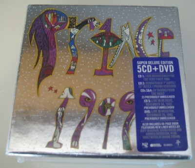 Prince 1999 Super Deluxe Edition Sealed Box Set 5 Cds Dvd Brand New Usa Press Ebay