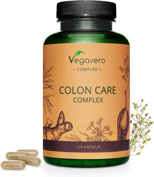 Colon Irritable Complex, Psyllium Husk y Probioticos. Estreñimiento + Gases