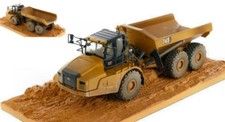 MODELLINO MEZZI CANTIERE DIECAST CAT 745 CAMION ARTICOLATO DUMPER SCALA 1:50