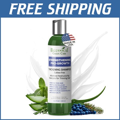 Strengthening Pro-Growth Shampoo - Thicker, Healthier Hair For All Types