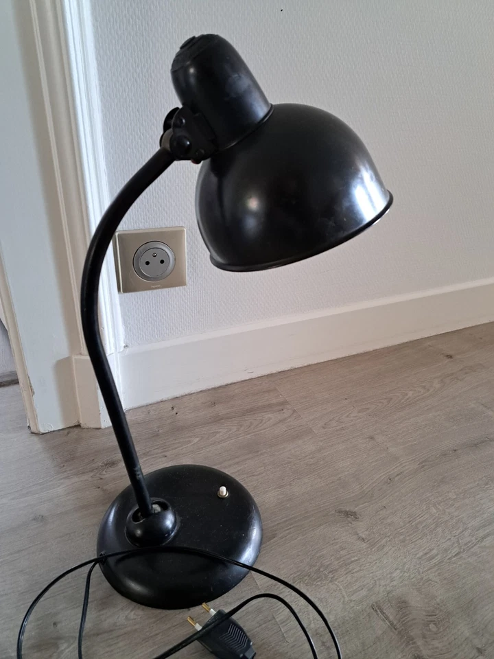 KAISER IDELL LAMPE INDUSTRIEL 1950 ht 46 cm - Photo 2/4
