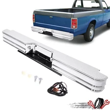 Steel Diamond Step Universal Rear Bumper Chrome For Ford F-150 F-250 F-350