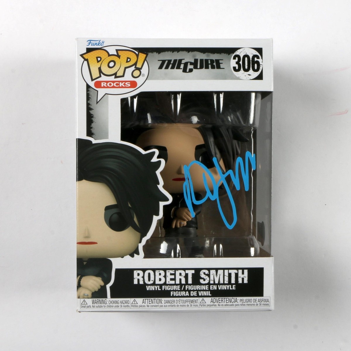 Robert Smith Signed Funko Pop Robert Smith 306 The Cure Pop Rocks