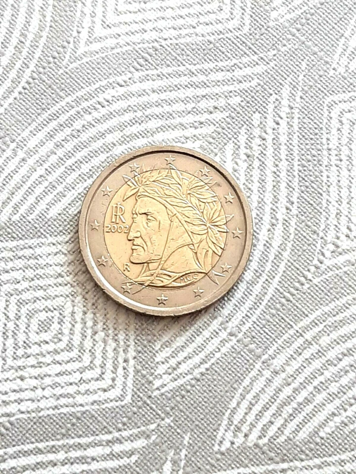 2 Euro ITALIE 2002 Dante Alighieri rare - Photo 1/1
