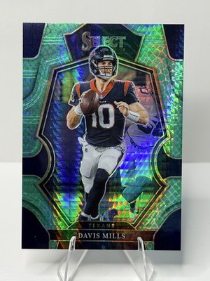 Davis Mills #/89 - 2022 Panini Select Dragon Scale Prizm #139