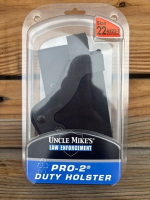  Uncle Mikes Pro-2 Duty Holster Sz. 22 Rt. Hd. For Sig. 9mm 38S .40 .45 New