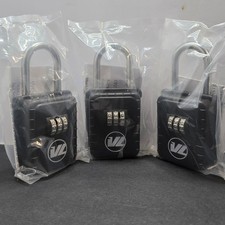 3 New Vault Locks Realtor Lock Boxes 3 Digit Combination Key Safe Lockbox Sealed
