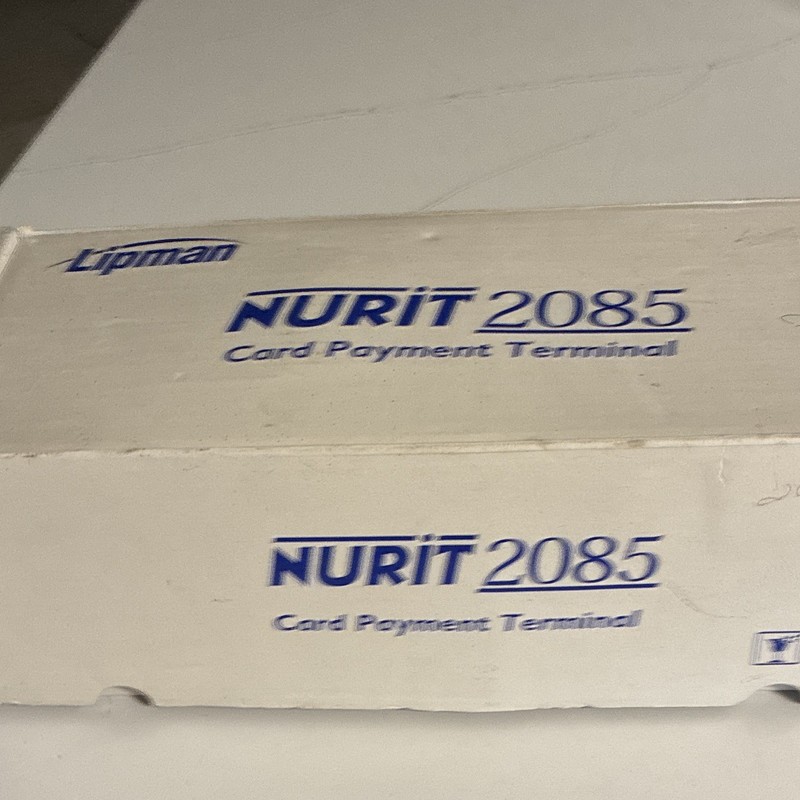 Lipman NURIT 2085 Wired Credit Card Terminal w/ PIN Pad (MPN 2085US04E00)