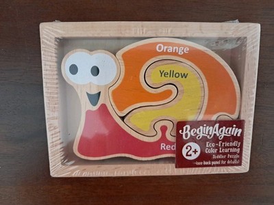 BeginAgain Snail Family Puzzle - Creativity & Storytelling Skills -7 Piece NIB 