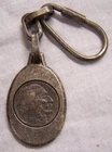 1937 Buffalo Nickel Pewter Keychain Free Shipping!