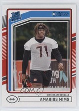 2024 Panini Donruss Rated Rookie Amarius Mims #350 0l6e