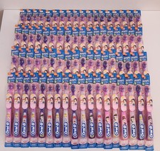 Kids Manual Soft Toothbrushes Oral-B Stages 3 Disney Princess Lot of 72