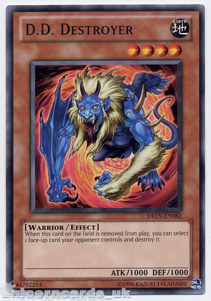 DREV-EN083 D.D. Destroyer Rare Mint YuGiOh Card