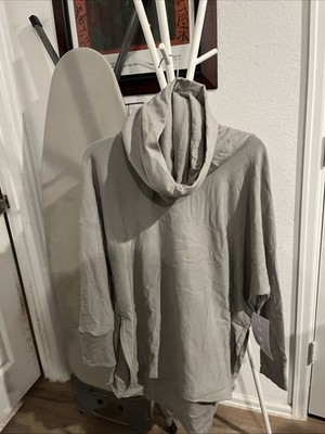 Sela  Fit NWT Turtle Neck Sweater Size XL  Gray Also In Blue