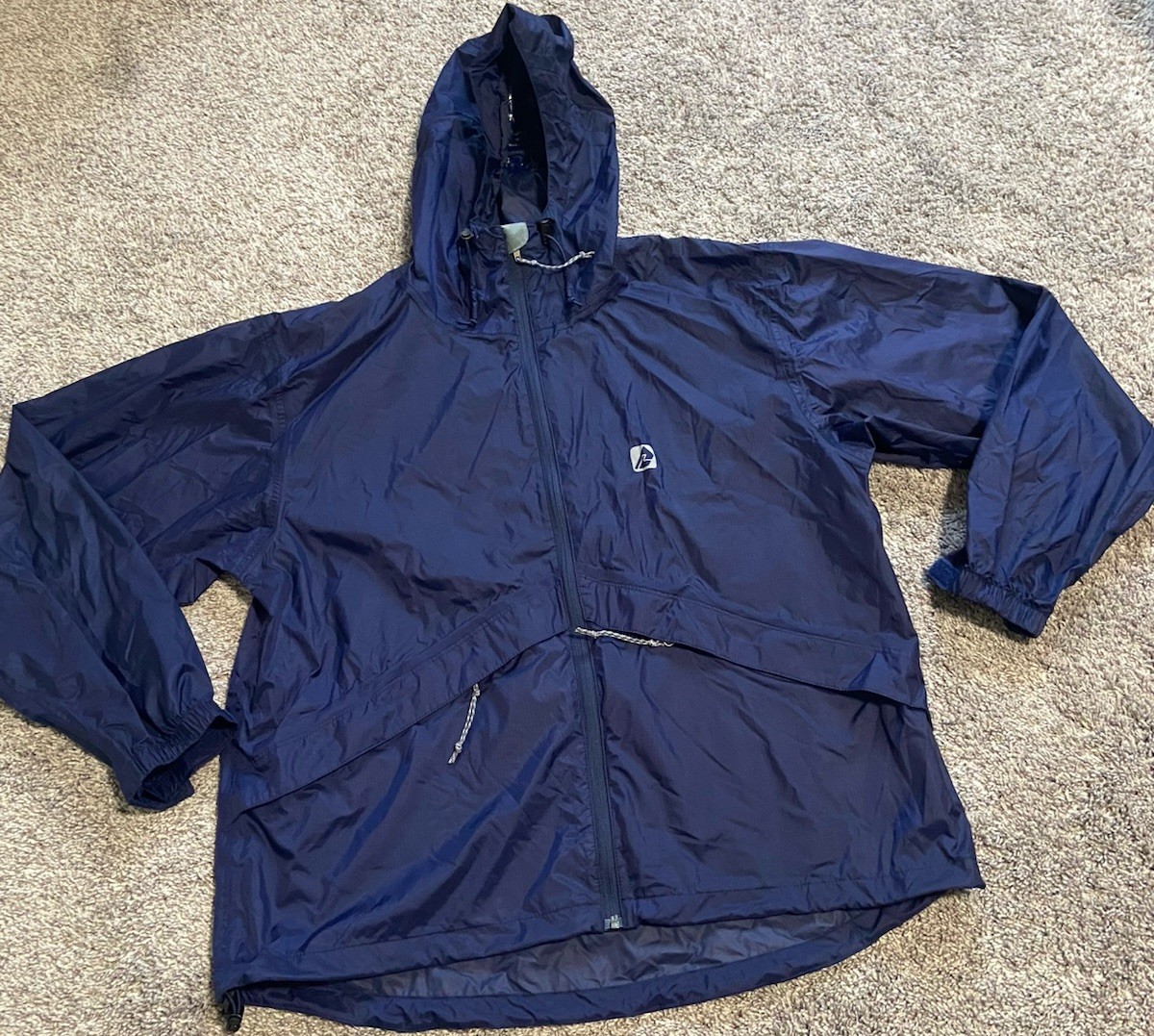Red Ledge Jacket Men Medium Blue Windbreaker Rain… - image 1