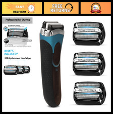 3 Pack Electric Shaver Replacement Heads 32B S3 Compatible with Series 3 Models