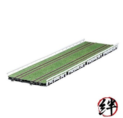 TOMIX N gauge wide tram rail S70-WT-G F greening track set of 8 guardrail 1789