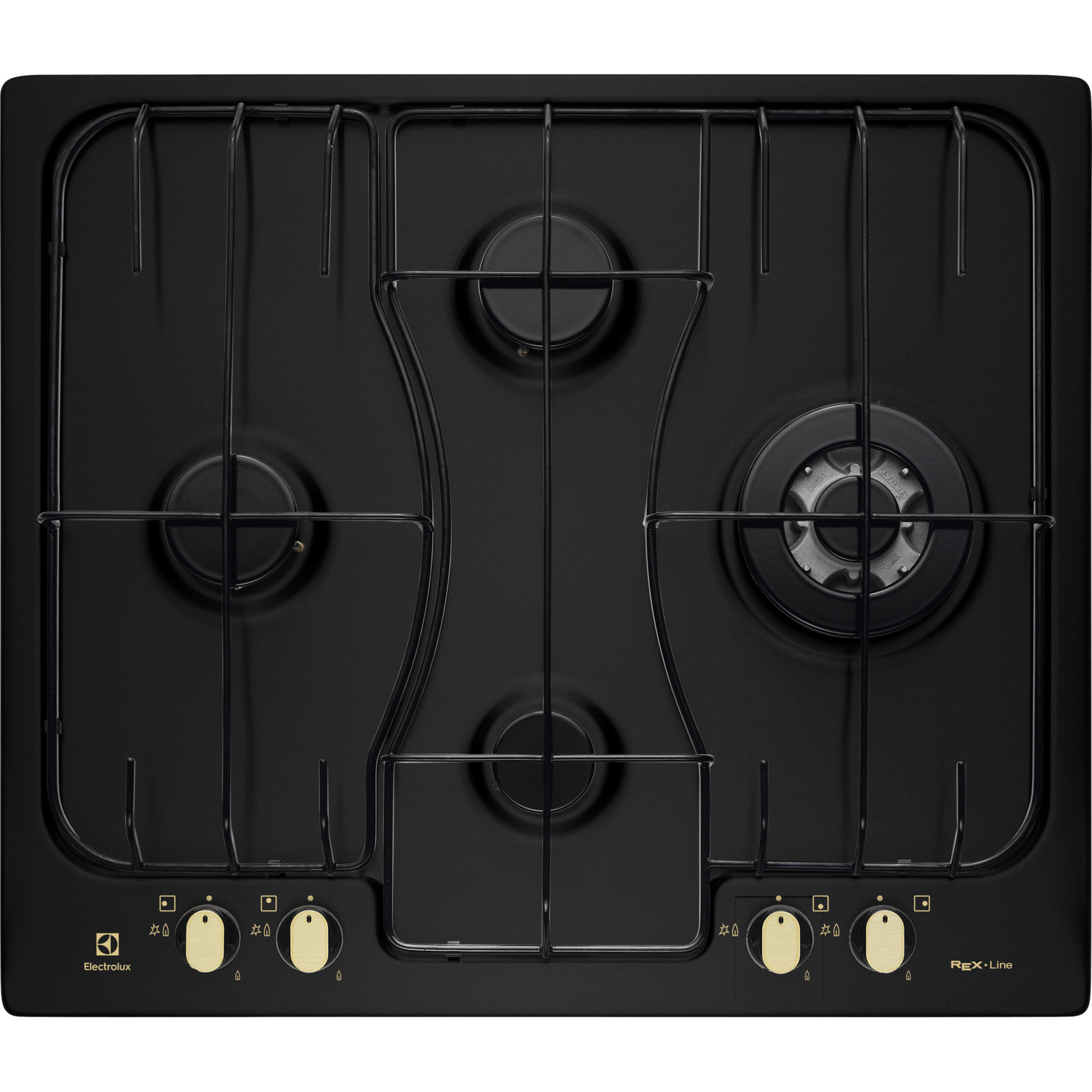 Electrolux Piano Cottura Gas Soft Line Rustico RGG6243LOR | 4 Fuochi 60cm...
