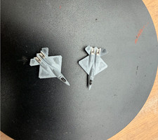 3D printed 1/700 scale model of the American F-23 stealth fighter aircraft 2/pcs