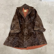 60s/70s Lloyds Furs Women  s Fur Brown Full Length Mink Coat
