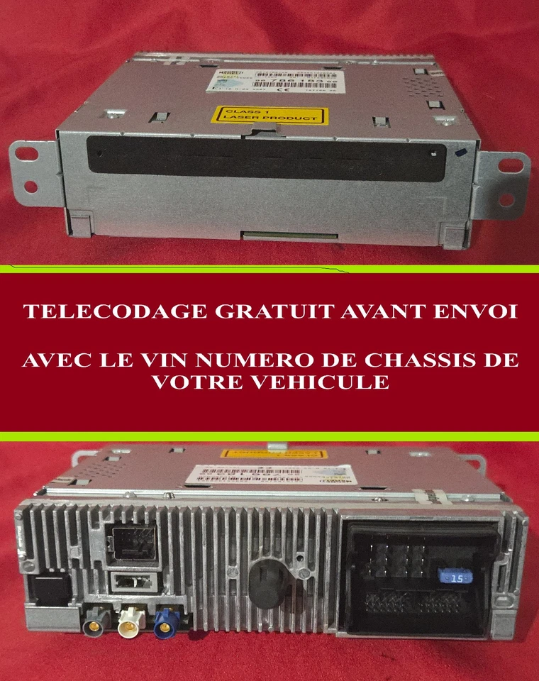 autoradio RT6 RNEG2 GPS Bluetooth ref 9806709180 Citroën C4 DS4 DS5 Peugeot 508 - Photo 1/4