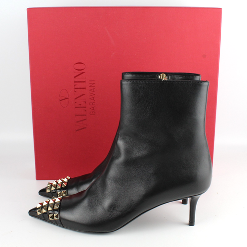 Bottines en cuir neuves Valentino Garavani Rockstud, 37 euros - Photo 1/23