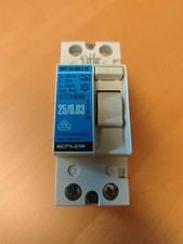 Schupa NPFI Fehlerstromschutzschalter FI RCD 25A 30mA 2-pol Einbautiefe 55mm