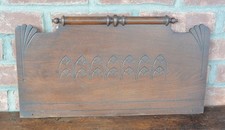 Antique Black Walnut Furniture Backboard; Furniture Salvage
