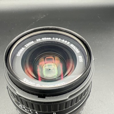 Sigma Zoom 28-80mm 1:3.5-5.6 II Aspherical  Macro Lens Minolta AF