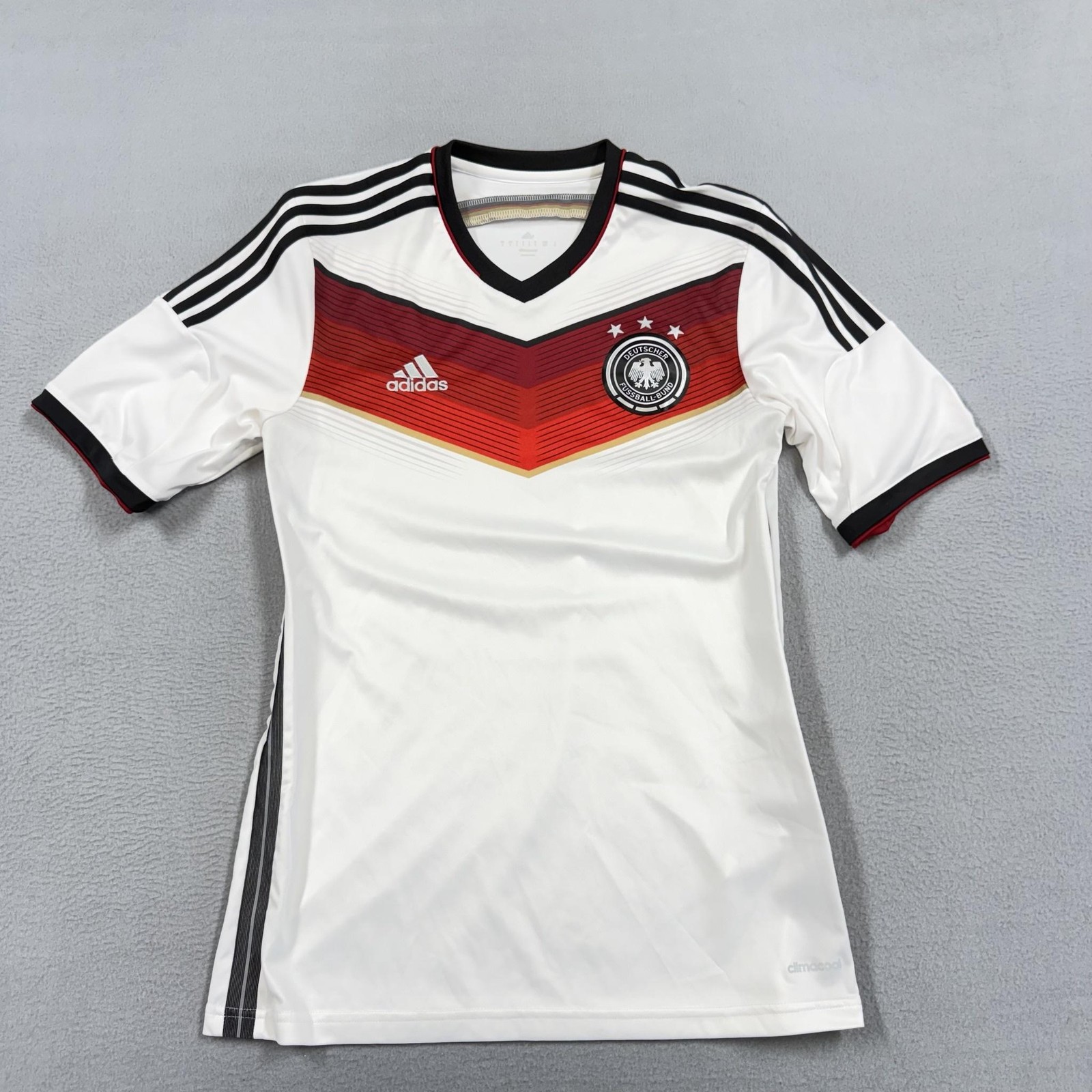 Germany National Team Jersey Mens Medium White Soccer Adidas Climacool DFB Shirt