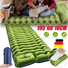 Trekking Matratze Isomatte aufblasbare Camping Luftmatratze Schlafmatratze 195CM