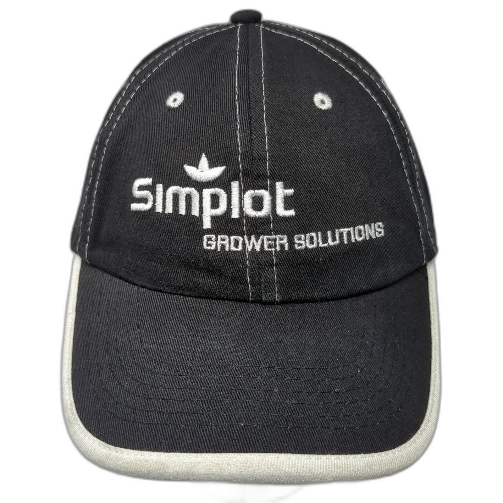 Simplot Grower Solutions Strapback Baseball Cap B… - image 1