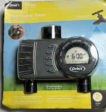 NEW Orbit 2-Outlet Digital Sprinkler/Hose Fau...