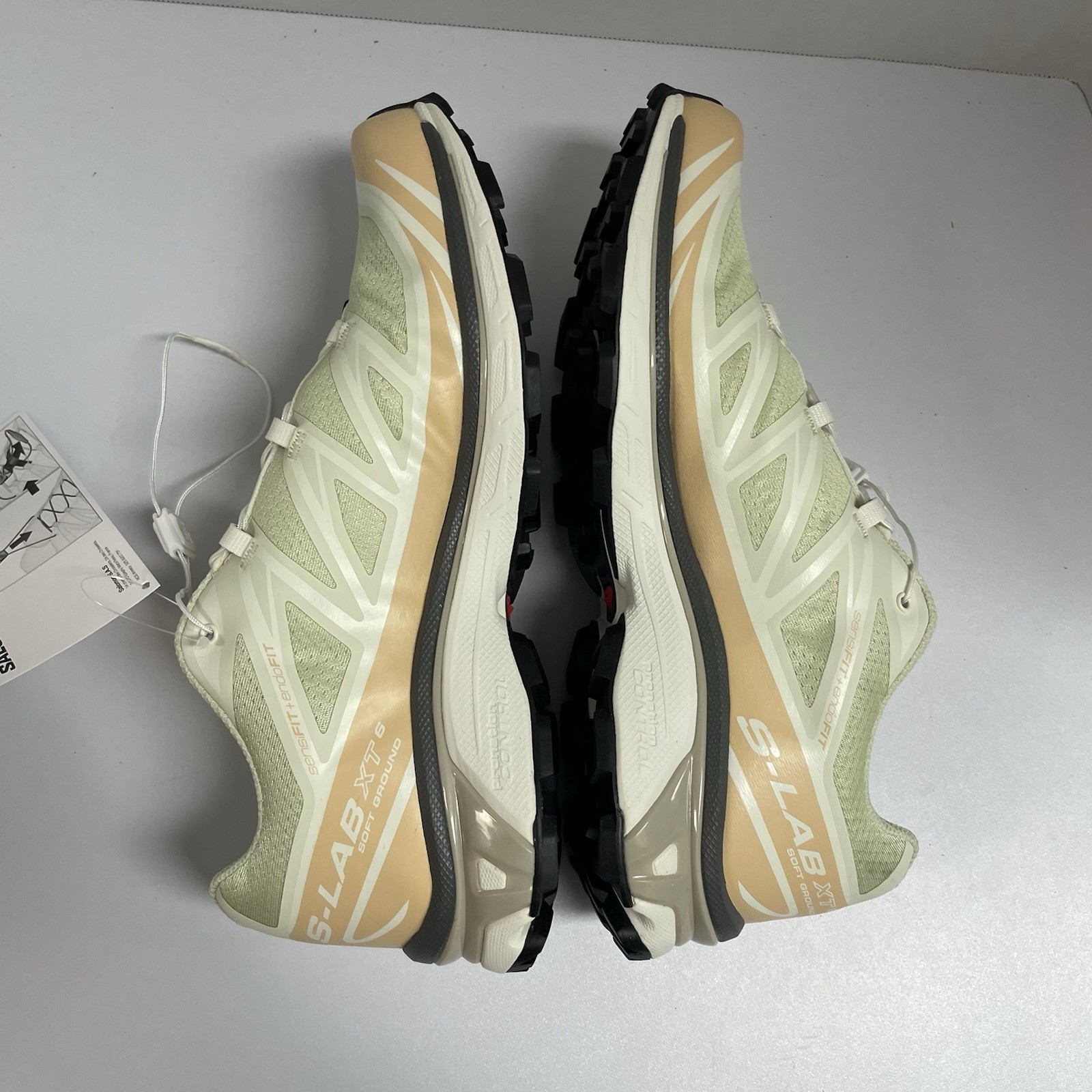 Scarpe da ginnastica uomo Salomon XT 6 Aloe Wash Nocciola L47293700 taglia 9 trail